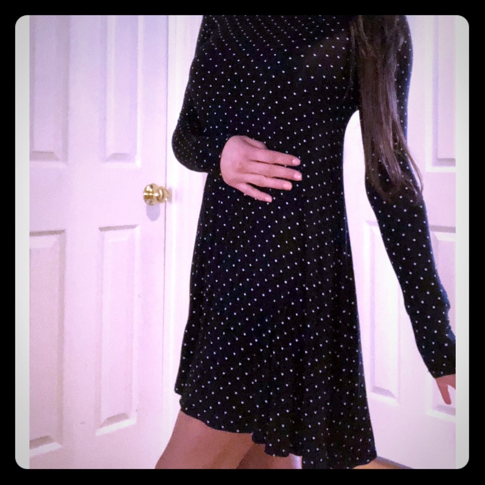 Softest Polka dot swing dress